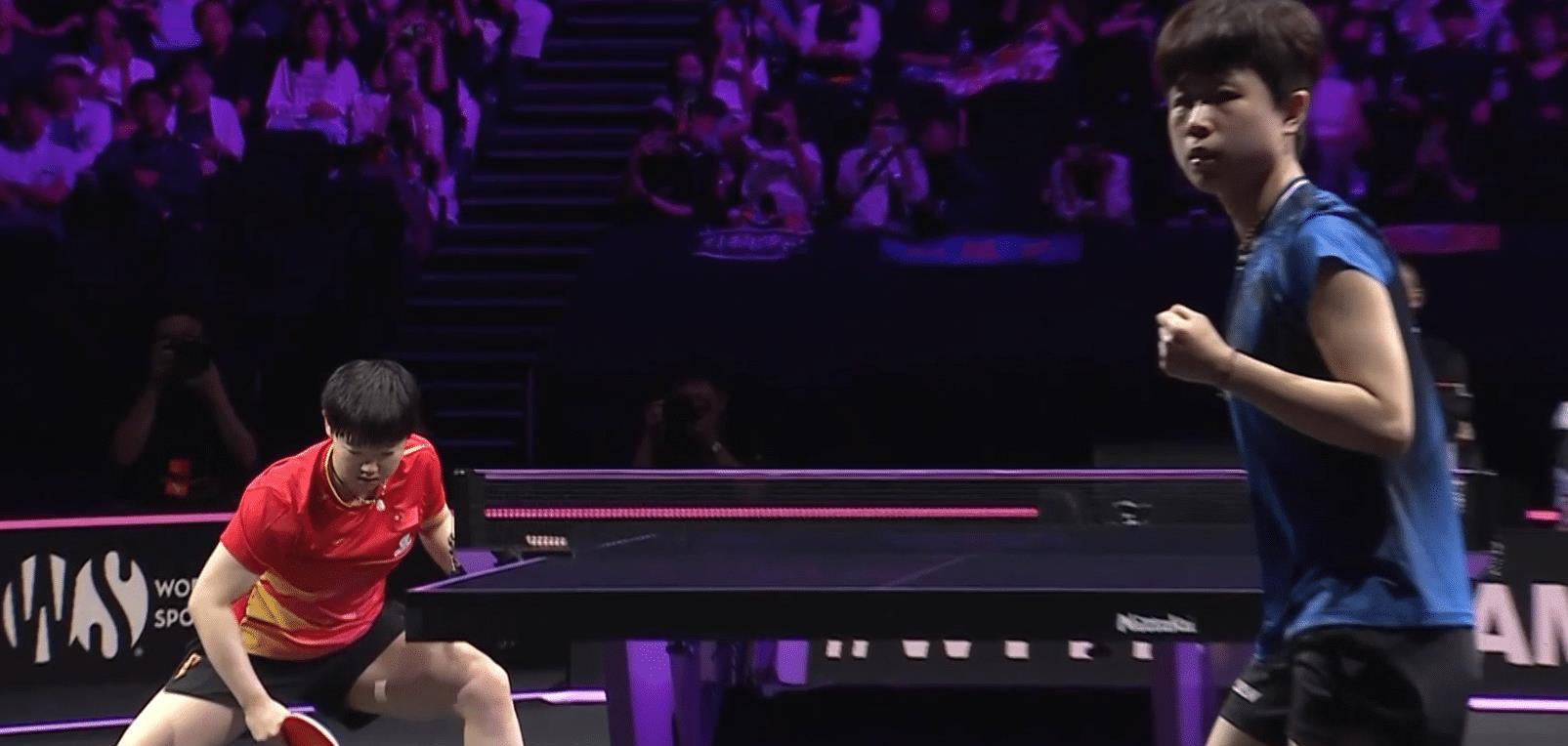 休息好之后, 孙颖莎决战, 巨大消耗 休息好之后, 孙颖莎决战, 巨大消耗